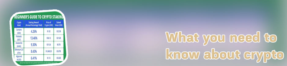 What does staking crypto mean